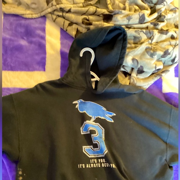 Crow Hoodie - Picture 2 of 3
